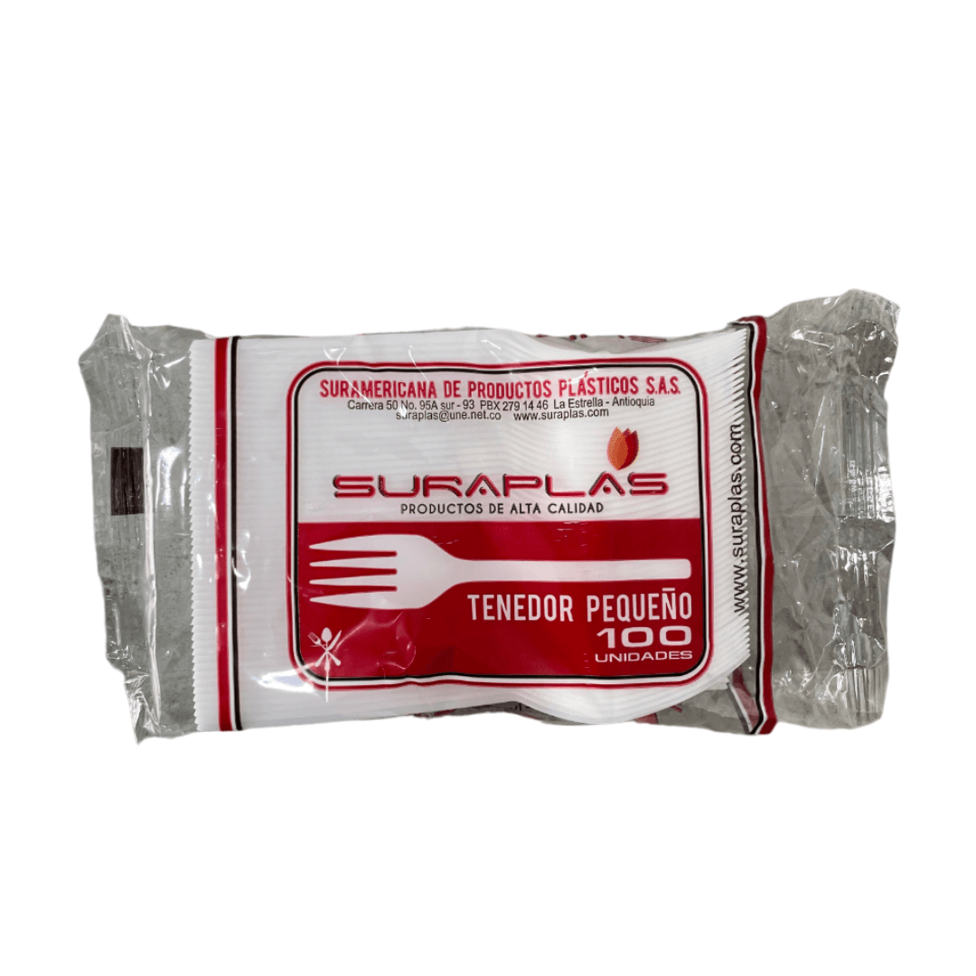 tenedor pequeño suraplas x 100